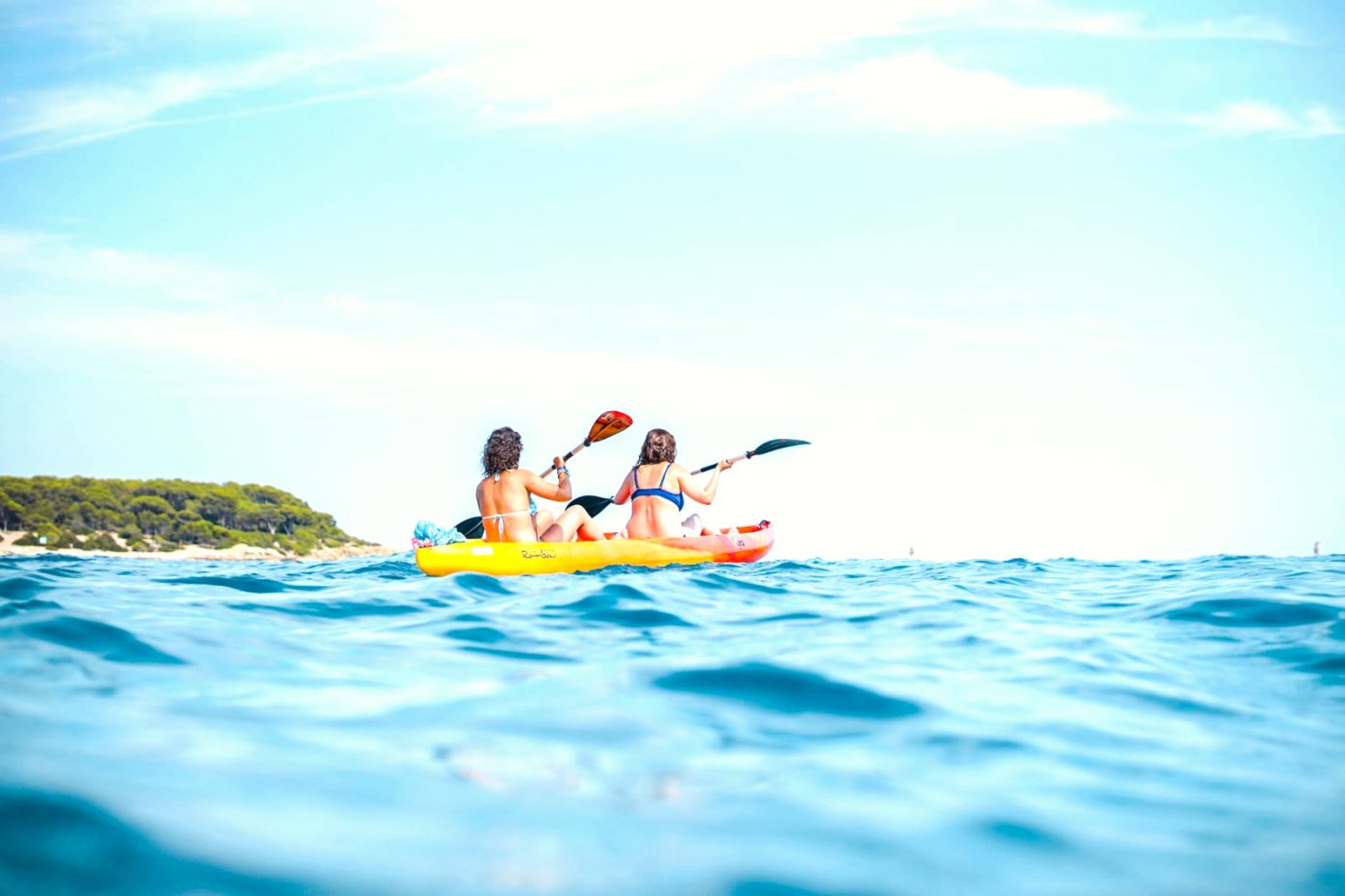 Kayak · Playa Larga, Tarragona